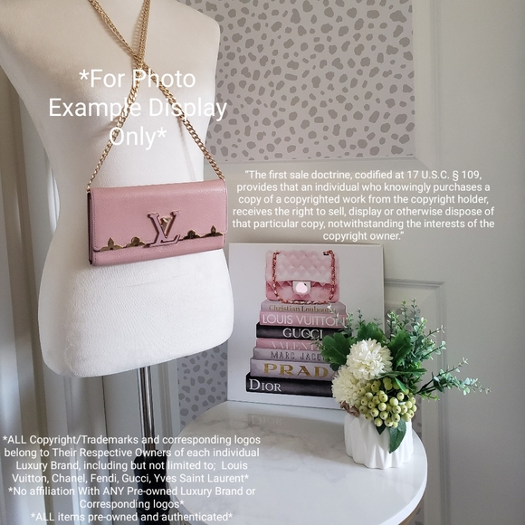 **SOLD** Authentic Pre-owned Louis Vuitton Capucines Flap Wallet - Picture 2 of 16